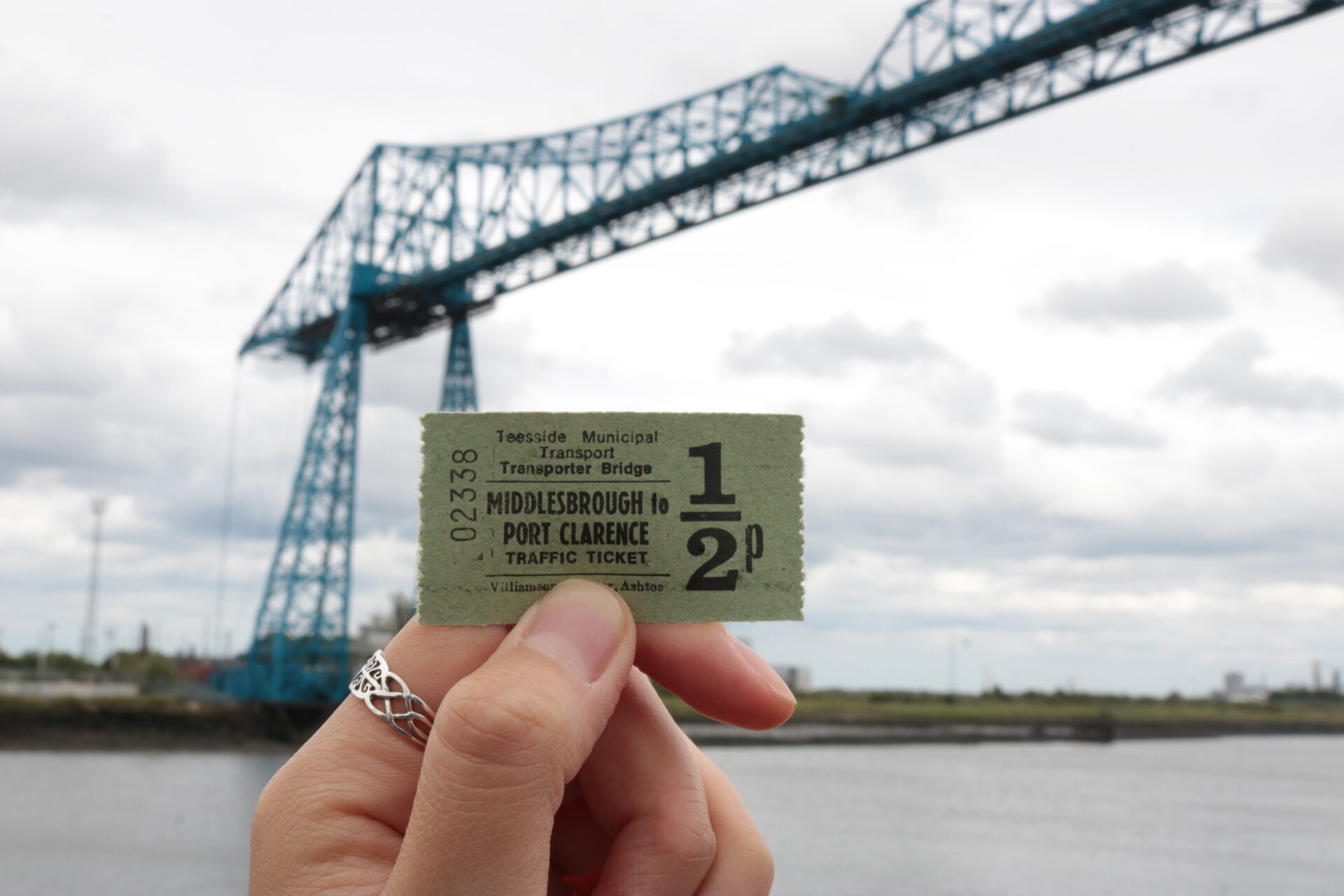 Crossing the Tees Transporter Bridge